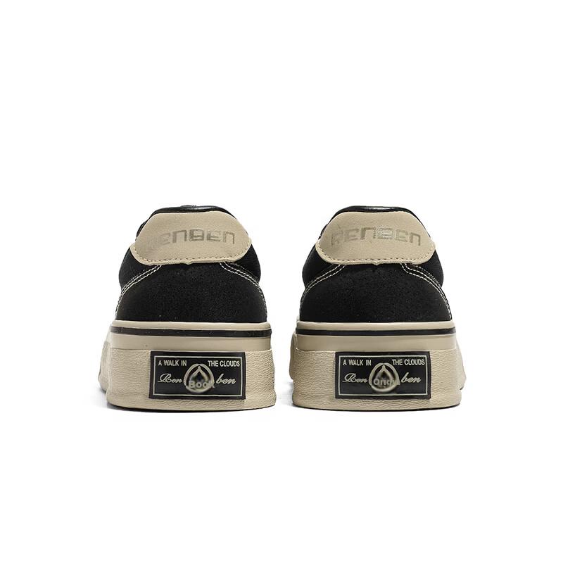 Renben Official Canvas Shoes for Women 2026 Spring Autumn Casual Breathable Sneakers Black Brown Size 40