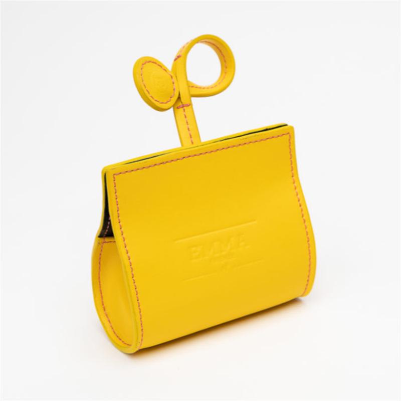 Spot PU Leather Bone-Shaped Pet Waste Bag Dispenser for Cats and Dogs