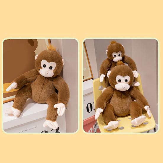Большая плюшевая игрушка в виде обезьяны, милые детеныши обезьян, мягкая плюшевая кукла-обезьянка