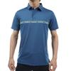 Admiral Golf Classic Line Logo Blue Gray Shirt, Men's,