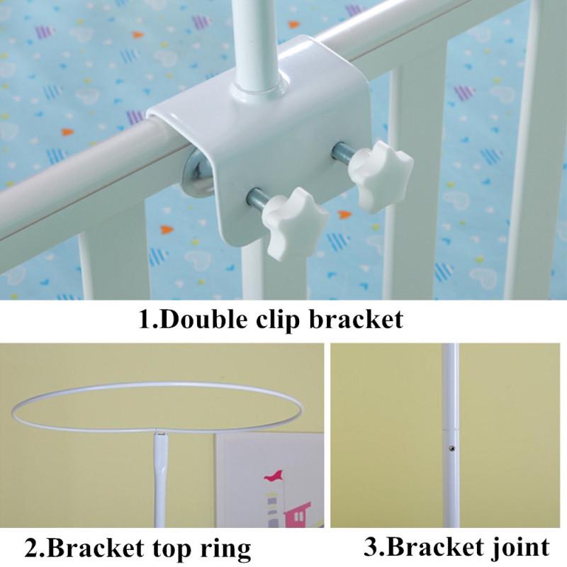 Горячий! Детская кровать с балдахином, палатка для кроватки, летняя подставка для детской москитной сетки, легкая москитная сетка
