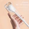 10PCS Baby Bottle Brush Long Handle Cleaner Head Foldable Multi-function Washing Tool Without Dead Corners