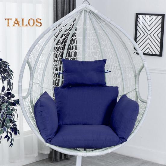 Подушка для кресла-качалки с подголовником, моющаяся, подвесная корзина, замена подушки для сиденья для патио, садового кресла-качалки