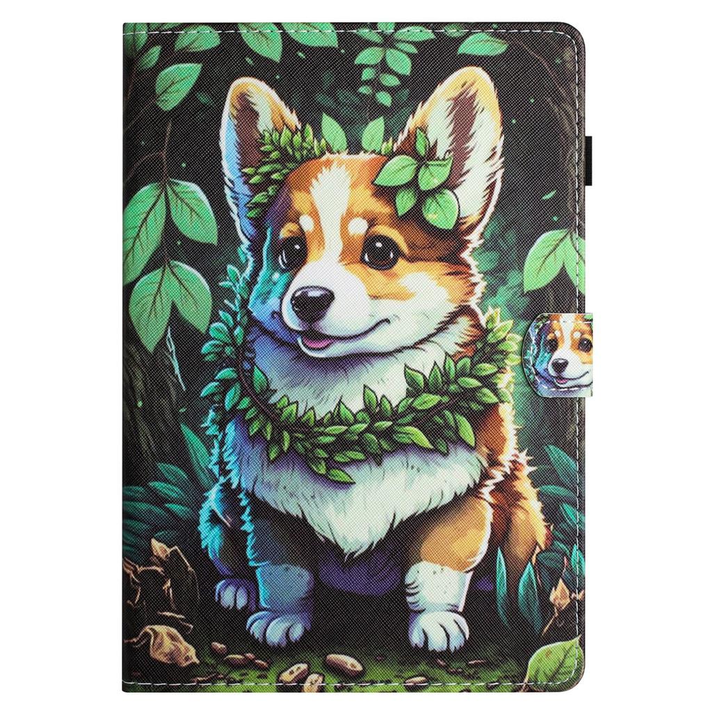 For iPad mini,iPad Air,iPad 9.7,iPad Pro 11,iPad Pro Cute Animal and Landscape Pattern Design PU Leather Tablets Case