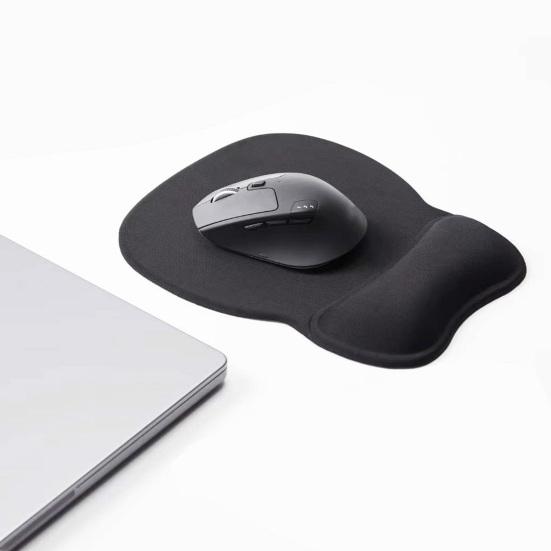 Эргономичный коврик для мыши с поддержкой запястья, нескользящая основа, облегчающая боль, гладкий игровой коврик для мыши, подушка для запястья