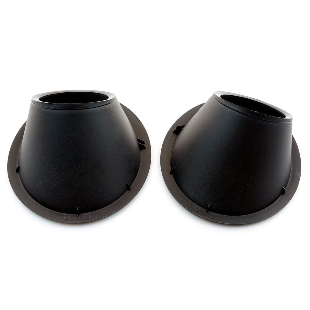 ESP978 передний бампер молдинг противотуманные фары окантовка рама корпус 7452TJ 7452TK левый правый черный для Fiat Fiorino Qubo Nemo Bipper