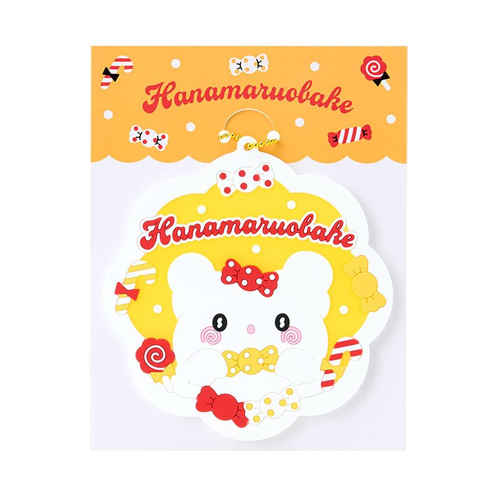 Sanrio Резиновая подставка под стакан (Я люблю сладости) Hanamaru Ghost ПВХСталь 485501