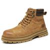 Men's Ankle Boots High-top Short Snow Boots Outdoor Casual Plush Shoes