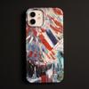 Масляная живопись в стиле граффити для Apple 17promax Мультяшная милая для IPhone16pro Линза Полностью закрывающая 15 Новый стиль
