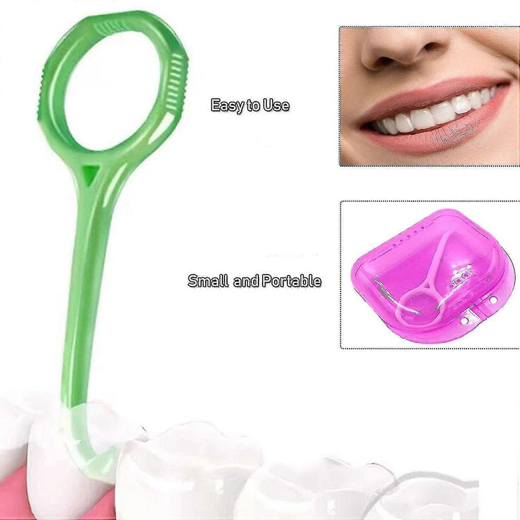 Aligner Remover Tool, 4 Pcs Clear Aligner Removal Tool For Invisible Removable Braces, Oral Care Disassembly Accessories - 4 Colors