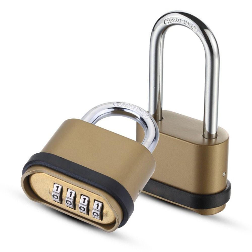 Waterproof Combination Padlock Zinc Alloy Security Padlock Padlock Hardware  Indoor Outdoor Use