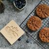 Flower Plants Wooden Cookie Mold Cutter DIY Candle Mold Bakery Gadgets Gingerbread Cake Molds Bakeware Accessories