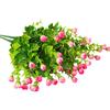 Artificial Plant Realistic Looking Easy To Care Charming Great Flowers Bouquet Outdoor Ornament for Office