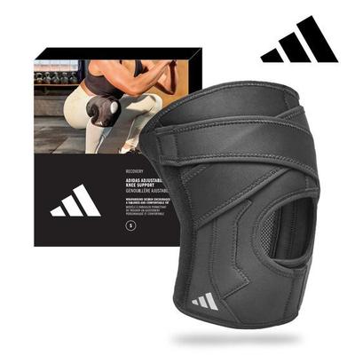 adidas Компрессионные наколенники Elite Черные