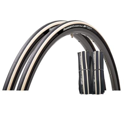 Клинчерная покрышка Panaracer [700×25C] Closer Plus F725-CLSP-W-2P Белая (для дороги