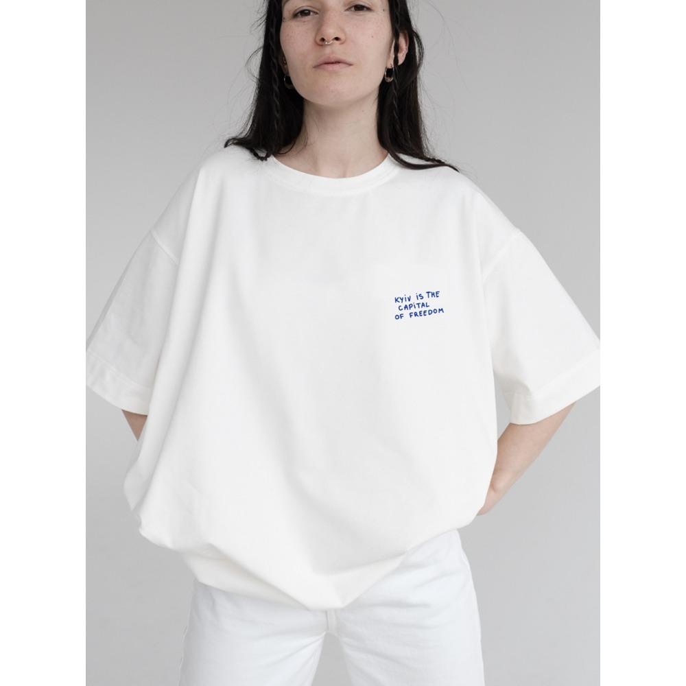 Футболка в паре с простым летним модным принтом, летняя мужская и женская хлопковая рубашка, футболка с коротким рукавом