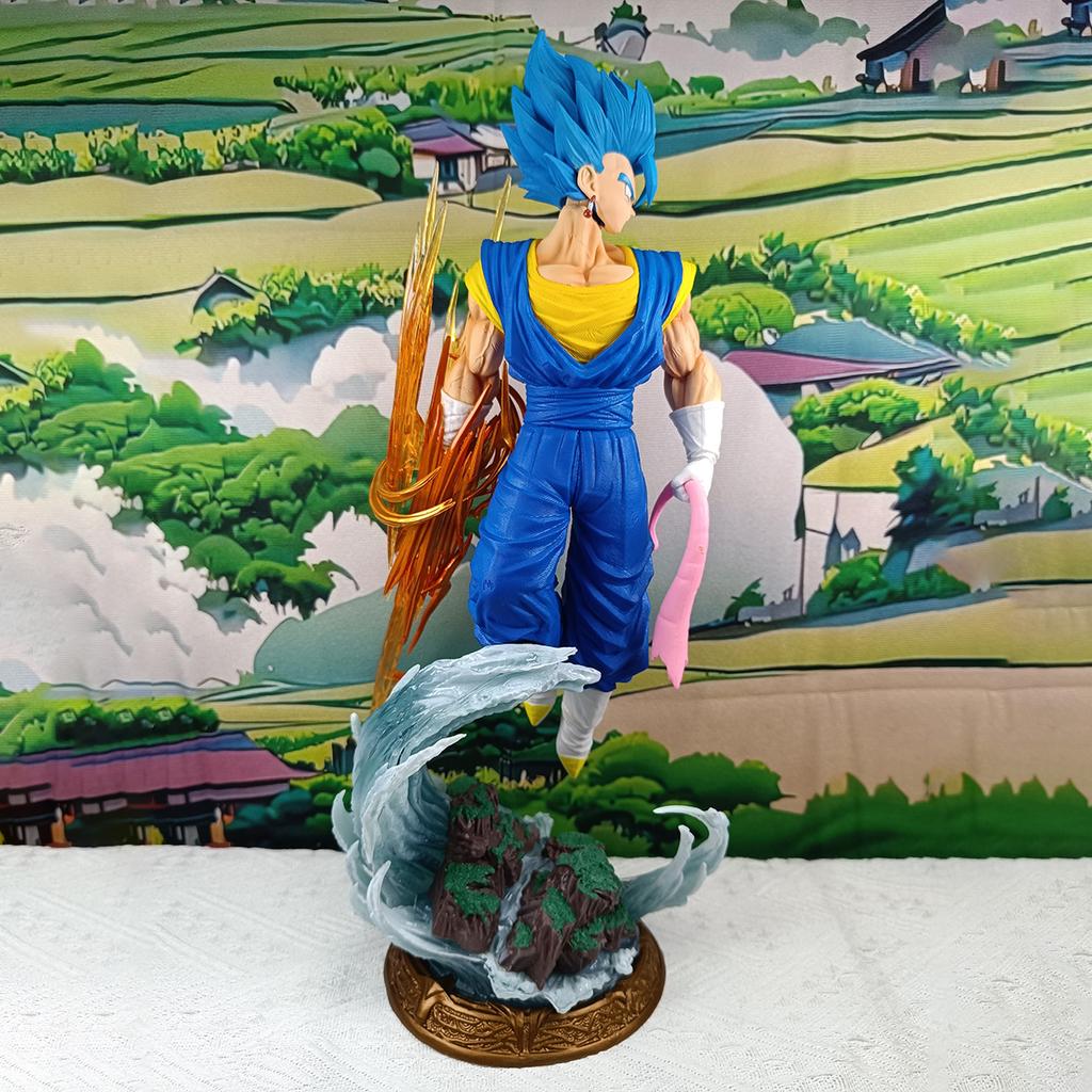 40 см/15,75 дюйма Фигурка Веджетто из Dragon Ball Z 3 сменные головы Супер Сайян Фигурка Действия Gk Статуя Коллекционная Модель Игрушки Подарки