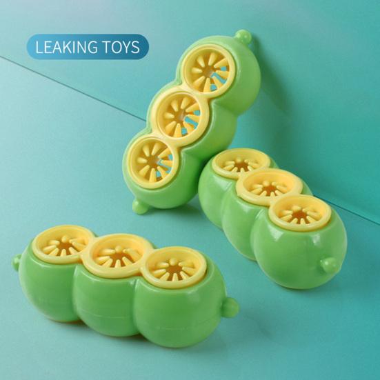 Интерактивная игрушка для собак с раздачей лакомств, головоломка в форме гороха, медленная кормушка для тренировки IQ, стимулирующая умственную деятельность, игрушка для обогащения питомца для больших, средних и маленьких собак