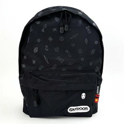 Рюкзак для совместной работы Studio Ghibli Spirited Away Outdoor Products, черная сумка