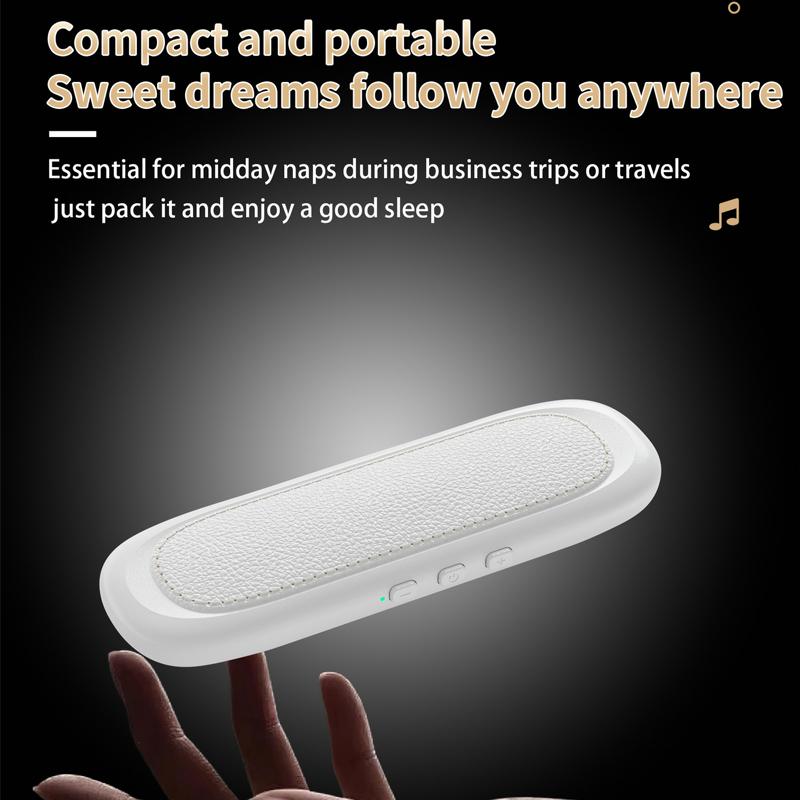 Bone Conduction Bluetooth Speaker Under Pillow Sleep Aid Soundbar Wireless MP3 Music Player TF Card Play 30/60Min Timed Shutdow