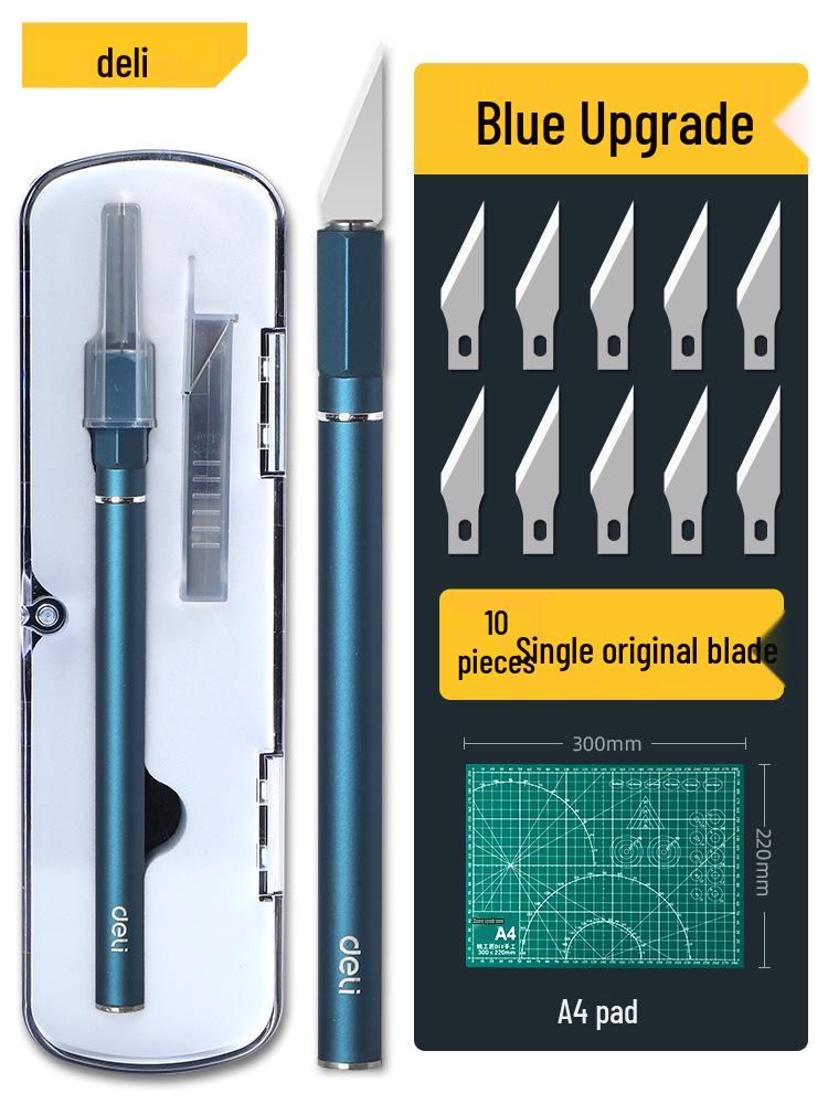 Набор ножей для рукоделия и гравировки Deli Handmade для работы с бумагой, резиновыми штампами и резьбой по дереву.