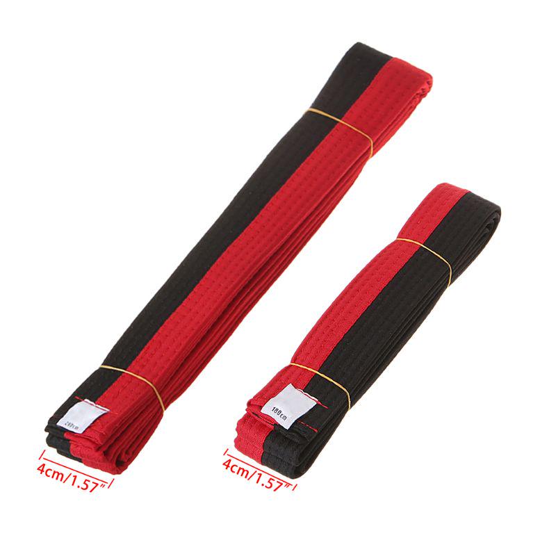 Professional Taekwondo Belt Karate Judo Double Wrap Martial Arts Stripe Sports Belt 1.8m/2.8m