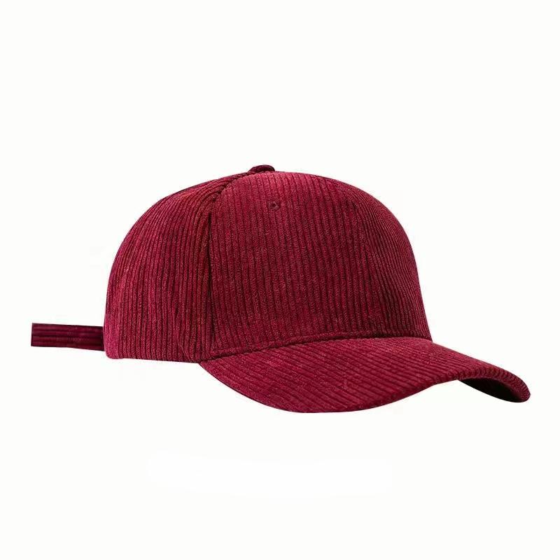 Вельветовая осенне-зимняя бейсболка для мужчин и женщин, однотонная спортивная шапка с хвостиком, регулируемая унисекс, кепки в стиле хип-хоп для папы-дальнобойщика