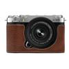For Fujifilm BEADY FUJIFILM XM5 Exclusive Hand Grip Case Xm5 PU Leather Leather Hand Grip Brown X-M5 X-m5
