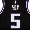 Nike NBA City Edition Sacramento Kings Fox No. 5 Digital Jersey 2021-2022 Unisex Jersey Black DX8621-010