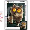Алмазная картина Животное Сова Алмазная мозаика Ремесло Алмазная вышивка Картина