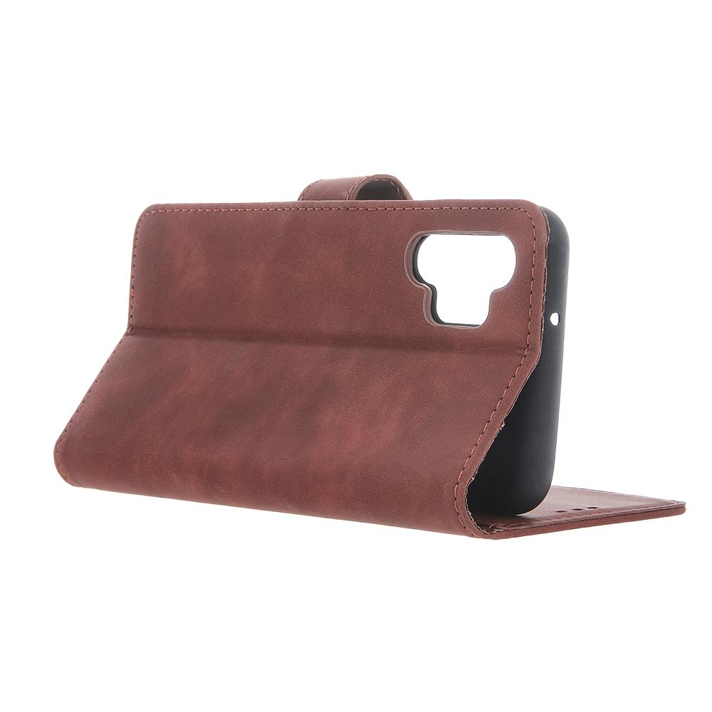 Etui Smart Velvet Do Samsung Galaxy S26 Plus Brązowe