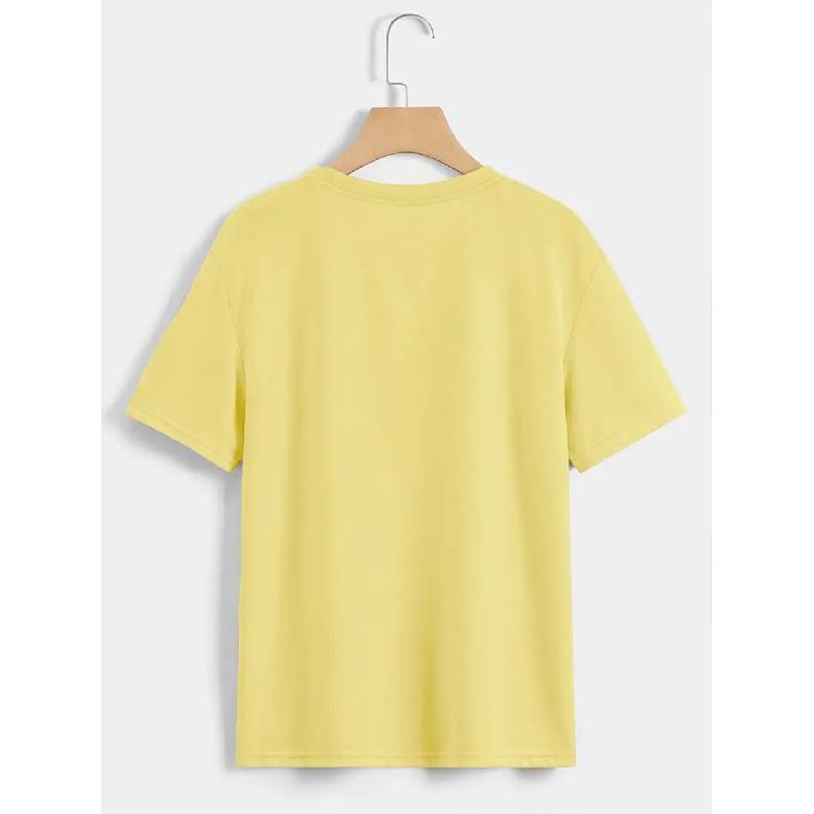 Spanish letter print spring-summer casual wear T Round-neck short-sleeve sports shirt T Women's T-shirt