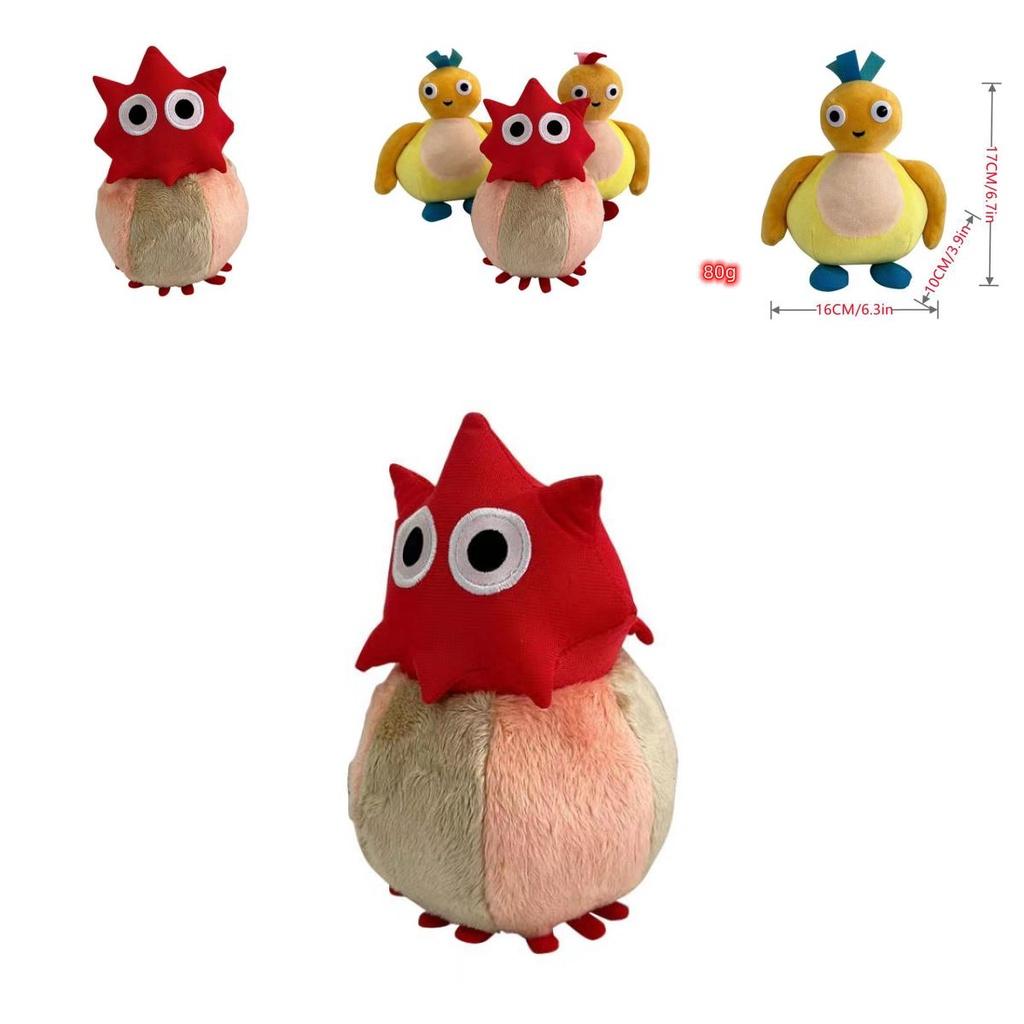 Новая анимированная плюшевая игрушка Twirlwoos для малышей, мягкая и очаровательная фигурка мультяшной птички, детский подарок