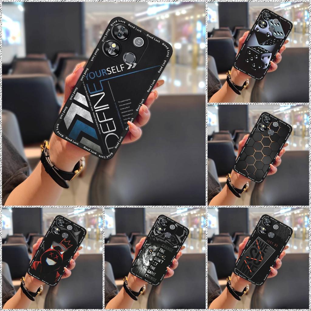 Back Cover Soft Case Phone Case For Oukitel C57 Pro/C57S Protective Anti-dust Dirt-resistant Shockproof Cartoon Graffiti