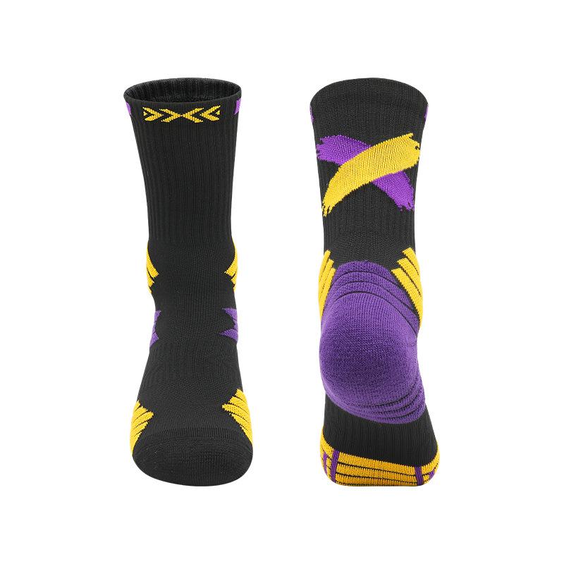 Adult Basketball Socks Actual Training Socks Children Towel Bottom Sweat Absorbing Shock Non-Slip Sports Socks Men