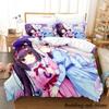 Nekopara Bedding Set Single Twin Full Queen King Size Bed Set Aldult Kid Bedroom Duvetcover Sets Anime Parure De Lit Bed