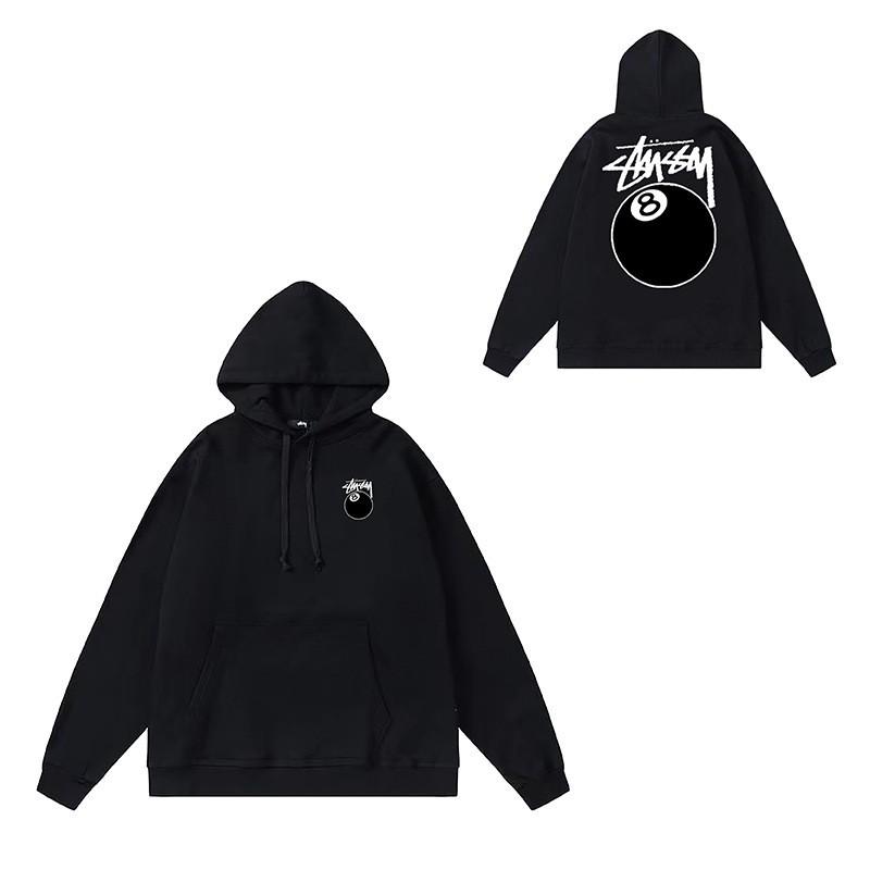 Unisex Hooded Cotton Sweatshirt Streetwear Letter Print Loose Fit Winter Casual Top Teens