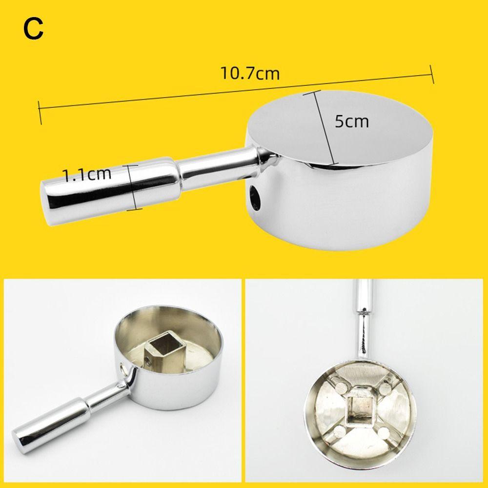 35mm/40mm Mixer Tap Replacement Cover Chrome Plated Taps Switch Handle  Taps Repair Accessories