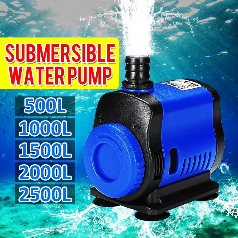 IPX8 5W/20W/35W/45W/80W Motor Submersible 0.9-3.6M 500-3500L/H Water Pump 220V