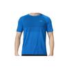 Casual Crew Neck Short Sleeve T-Shirt Men Tops Dark-Blue 1361356-436