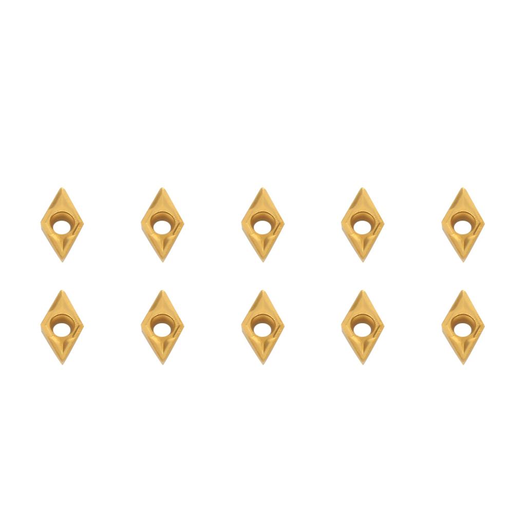 10pcs DCMT070204 Carbide Inserts Blades 4Pcs 12mm Straight Shank Boring Bar 4Pcs Wrench