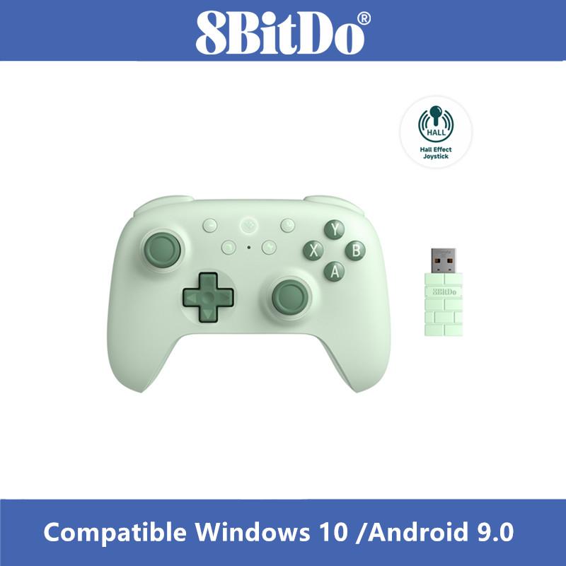 8BitDo Transparent Black Ultimate 2C 2.4G Wireless Gamepad Gaming Controller for Windows,Android, Hall Effect Windows 10