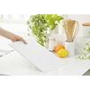 Shinki Gosei Tombow Cutting Board, Antibacterial, Dishwasher Safe, Lightweight, White, 3L, 40cm W x 28cm D x 1cm H, Made in Japan