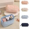 Handheld Makeup Organizer Wide-open Toiletry Storage Bag Portable Women Cosmetic Bag Travel