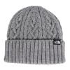 The North Face Унисекс Вязаная Коса Холодная Смешанная Свободный Размер Шапка-Бини, Шапка, Погода, Серый,