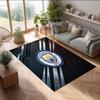Фланелевый ковер с принтом Manchester City, нескользящий, мягкий, из полиэстера, для пола, декоративный коврик для спальни, гостиной, дивана