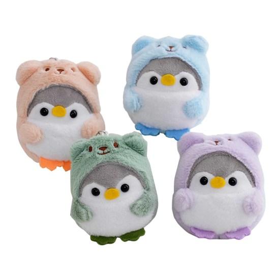 Пингвин плюшевый брелок милый пингвин кулон шляпа брелок для девочек подарки креативный