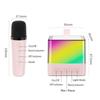 Караоке Беспроводная Портативная Bluetooth 5.3 Колонка с Микрофоном RGB Портативный Музыкальный Плеер Караоке-машина для Ребенка Дом Подарок