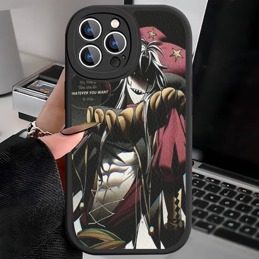 Чехол для телефона The Freak Circus Pierrot для iPhone 11 12 13 14 15 16 Pro Max Mini Plus Мягкий кожаный чехол