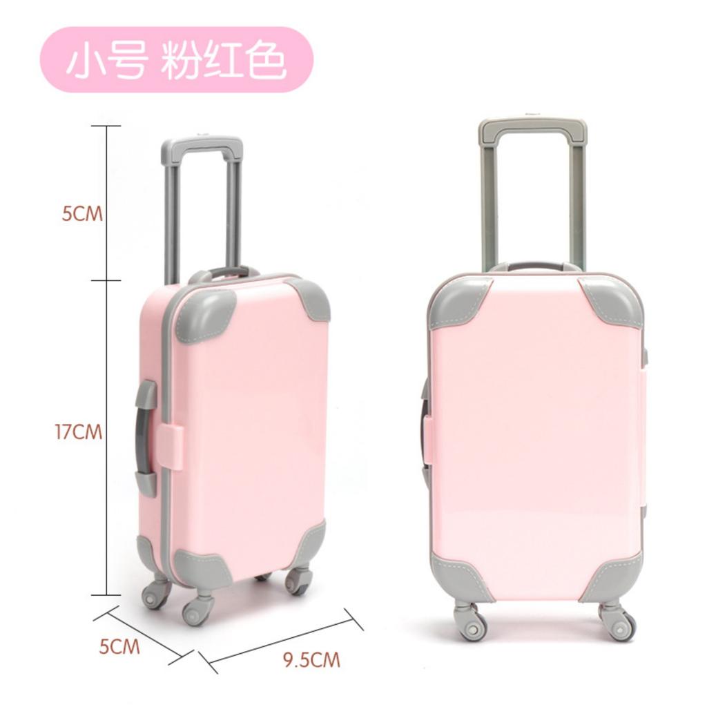 Small Trolley Case Simulation Storage Storage Suitcase Travel Box Toy